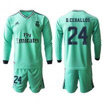 Real Madrid Manga larga Camiseta de la 3ª equipación 2019/20 #24 D.CEBALLOS