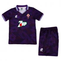 Niños ACF Fiorentina CAMISETA de la 1ª EQUIPACIÓN 92-93