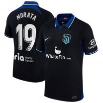 Niños Camiseta Atletico Madrid 2022/2023 de 2ª EQUIPACIÓN #19 Morata