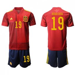 Camiseta España 1ª Equipacion 2020/2021 #19 DIEGO COSTA