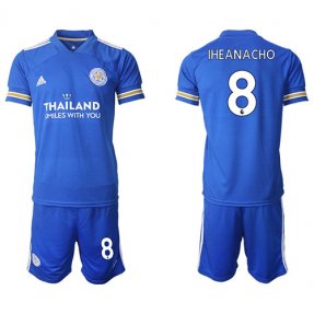 Leicester City 1ª equipacion camisetas de futbol 2020/2021 #8 IHEANACHO