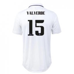 Niños Camiseta Real Madrid 2022/2023 de 1ª EQUIPACIÓN #15 VALVERDE