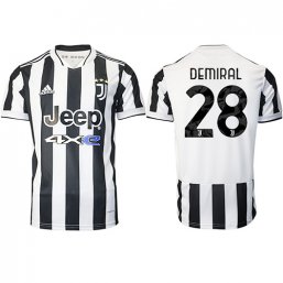 2021/2022 Juventus Camiseta de la 1ª equipación #28 DEMIRAL