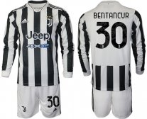 Juventus manga larga de la 1ª equipación 2021/2022 #30 BENTANCUR