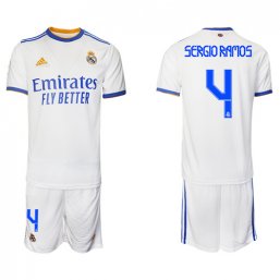 Camiseta de la 1ª equipación Real Madrid 2021/2022 #4 SERGIO RAMOS