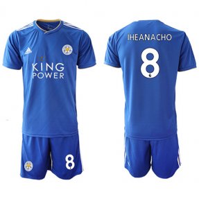 Leicester City 1ª equipacion camisetas de futbol 18/19 #8 IHEANACHO