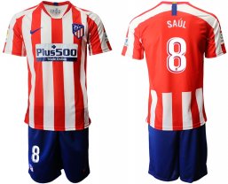 Camiseta Atletico Madrid 1ª Equipación 2019/20 #8 SAUL