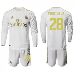 Real Madrid Manga larga Camiseta de la 1ª equipación 2019/20 #28 VINICIUS JR.