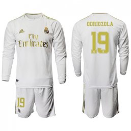 Real Madrid Manga larga Camiseta de la 1ª equipación 2019/20 #19 ODRIOZOLA