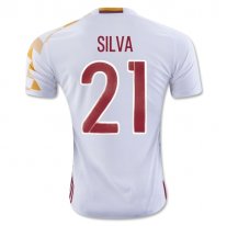 Spain 2016 SILVA Camiseta de la 2ª equipación