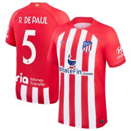 Camiseta Atletico Madrid 2023/2024 de 1ª EQUIPACIÓN #5 R. De Paul