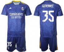 Camiseta Real Madrid 2021/2022 de 2ª EQUIPACIÓN #35 GUTIERREZ