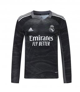 Manga larga Real Madrid 2022/2023 de 1ª Portero EQUIPACIÓN S15 Negro