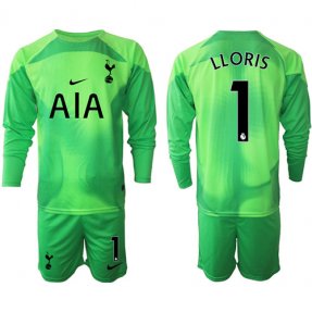 Manga larga Tottenham Hotspur 2022/2023 de 1ª Portero EQUIPACIÓN #1 LLORIS Verde