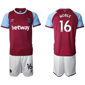 Camiseta del West Ham United 1ª 2020/2021 #16 NOBLE