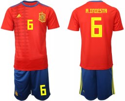 Camiseta España Andrés Iniesta 1ª Equipacion 2019/20