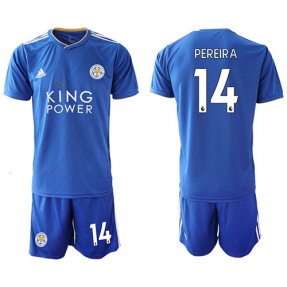 Leicester City 1ª equipacion camisetas de futbol 18/19 #14 PEREIRA