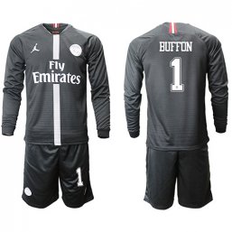 Nuevo Paris St. Germain Manga larga Camiseta de la 1ª equipación 18/19 #1 BUFFON