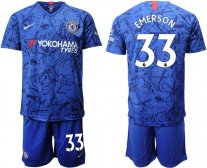 Chelsea 2019/20 Camiseta de la 1ª equipación #33 EMERSON