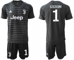 adidas Juventus Camiseta de la Negro equipación 19/20 Portero #1 SZCZESNY