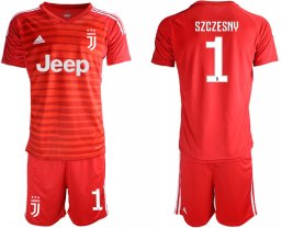 adidas Juventus Camiseta de la Rojo equipación 19/20 Portero #1 SZCZESNY