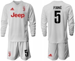 Juventus DE LA 2ª mangas largas blancas 19/20 #5 PJANIC