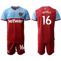 Camiseta del West Ham United 1ª 2019/20 #16 NOBLE