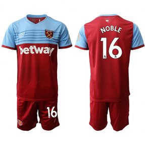 Camiseta del West Ham United 1ª 2019/20 #16 NOBLE