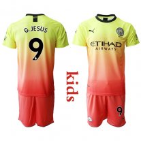 Camiseta Manchester City 2019/20 3ª EQUIPACIÓN #9 G.JESUS Niños