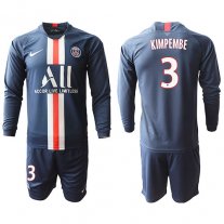 Paris St. Germain Manga larga Camiseta de la 1ª equipación 2019/20 #3 KIMPEMBE