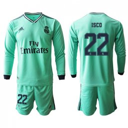 Real Madrid Manga larga Camiseta de la 3ª equipación 2019/20 #22 ISCO