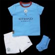 Niños Camiseta Manchester City 2022/2023 de 1ª EQUIPACIÓN #19 J.ALVAREZ