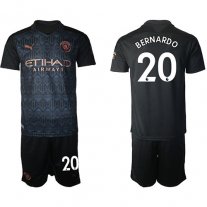 Camiseta Manchester City 2020/2021 3ª EQUIPACIÓN #20 BERNARDO