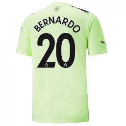 Niños Camiseta Manchester City 2022/2023 de 3ª EQUIPACIÓN #20 BERNARDO