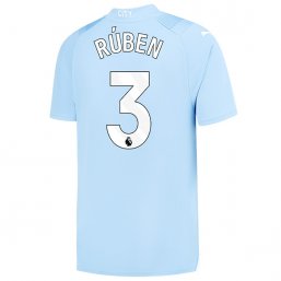 Camiseta Manchester City 2023/2024 de 1ª EQUIPACIÓN #3 RUBEN