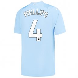 Niños Camiseta Manchester City 2023/2024 de 1ª EQUIPACIÓN #4 PHILLIPS