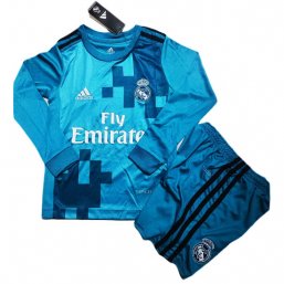 Niños Real Madrid Manga larga de la 1ª EQUIPACIÓN 17/18