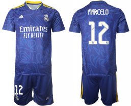 Camiseta Real Madrid 2021/2022 de 2ª EQUIPACIÓN #12 MARCELO