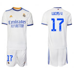 Camiseta de la 1ª equipación Real Madrid 2021/2022 #17 LUCAS V.