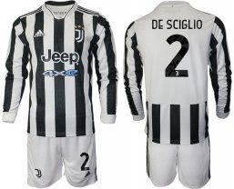 Juventus manga larga de la 1ª equipación 2021/2022 #2 DE SCIGLIO