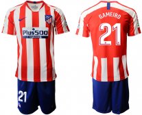 Camiseta Atletico Madrid 1ª Equipación 2019/20 #21 GAMEIRO