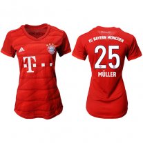 adidas Bayern Munich Camiseta de la 1ª equipación 19/20 #25 MULLER Mujer