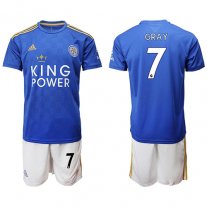 Leicester City 1ª equipacion camisetas de futbol 2019/20 #7 GRAY