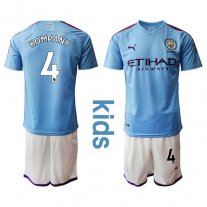 CAMISETA MANCHESTER CITY 2019/20 1ª EQUIPACIÓN NIÑOS #4 KOMPANY