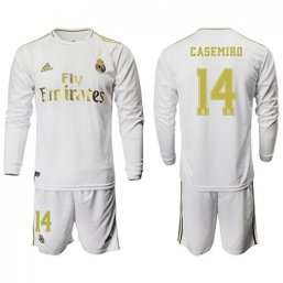 Real Madrid Manga larga Camiseta de la 1ª equipación 2019/20 #14 CASEMIRO