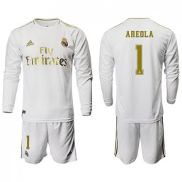 Real Madrid Manga larga Camiseta de la 1ª equipación 2019/20 #1 AREOLA