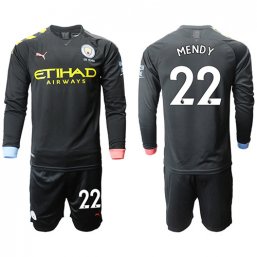 Manchester City Manga larga Camiseta de la 2ª equipación 2019/20 #22 MENDY