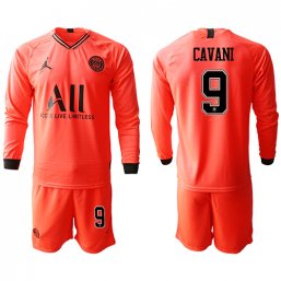 Paris St. Germain Manga larga Camiseta de la 2ª equipación 2019/20 #9 CAVANI