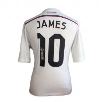 James Rodriguez Signed Real Madrid 14/15 Camiseta de la 1ª equipación