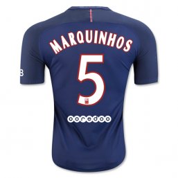 Paris Saint-Germain 16/17 MARQUINHOS Authentic Camiseta de la 1ª equipación